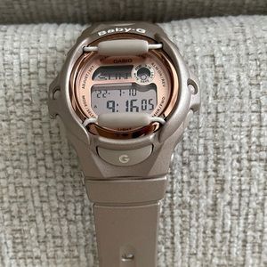G Shock Rose Gold Watch